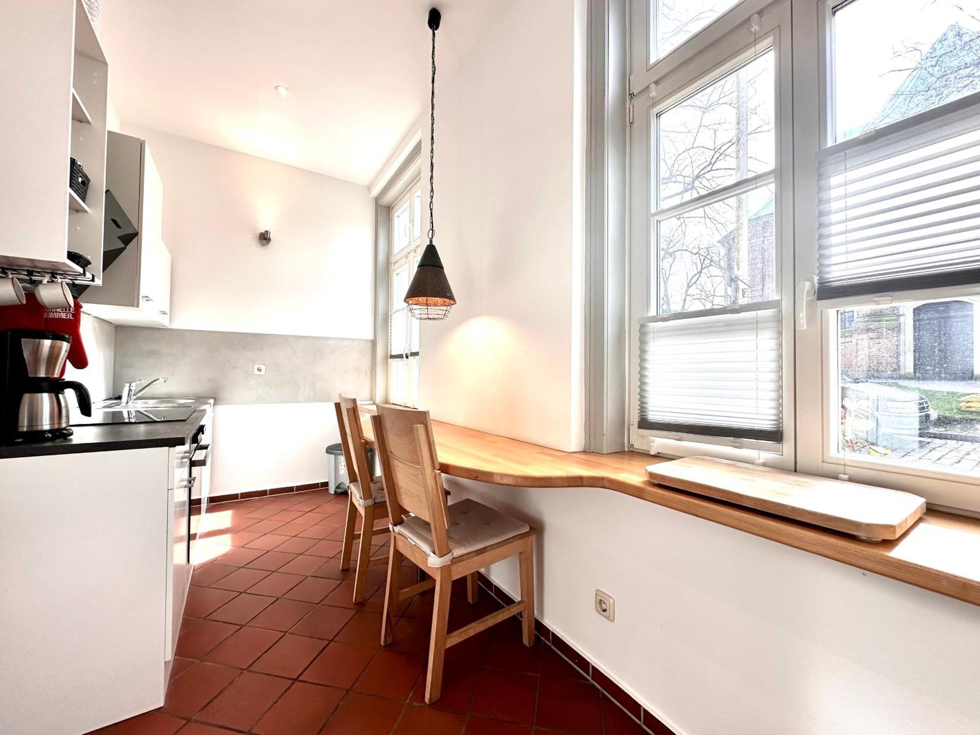 Ferienwohnung An Der Schelfkirche Schwerin  Kamer foto