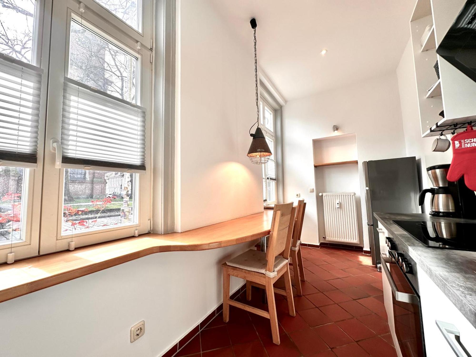 Ferienwohnung An Der Schelfkirche Schwerin  Kamer foto