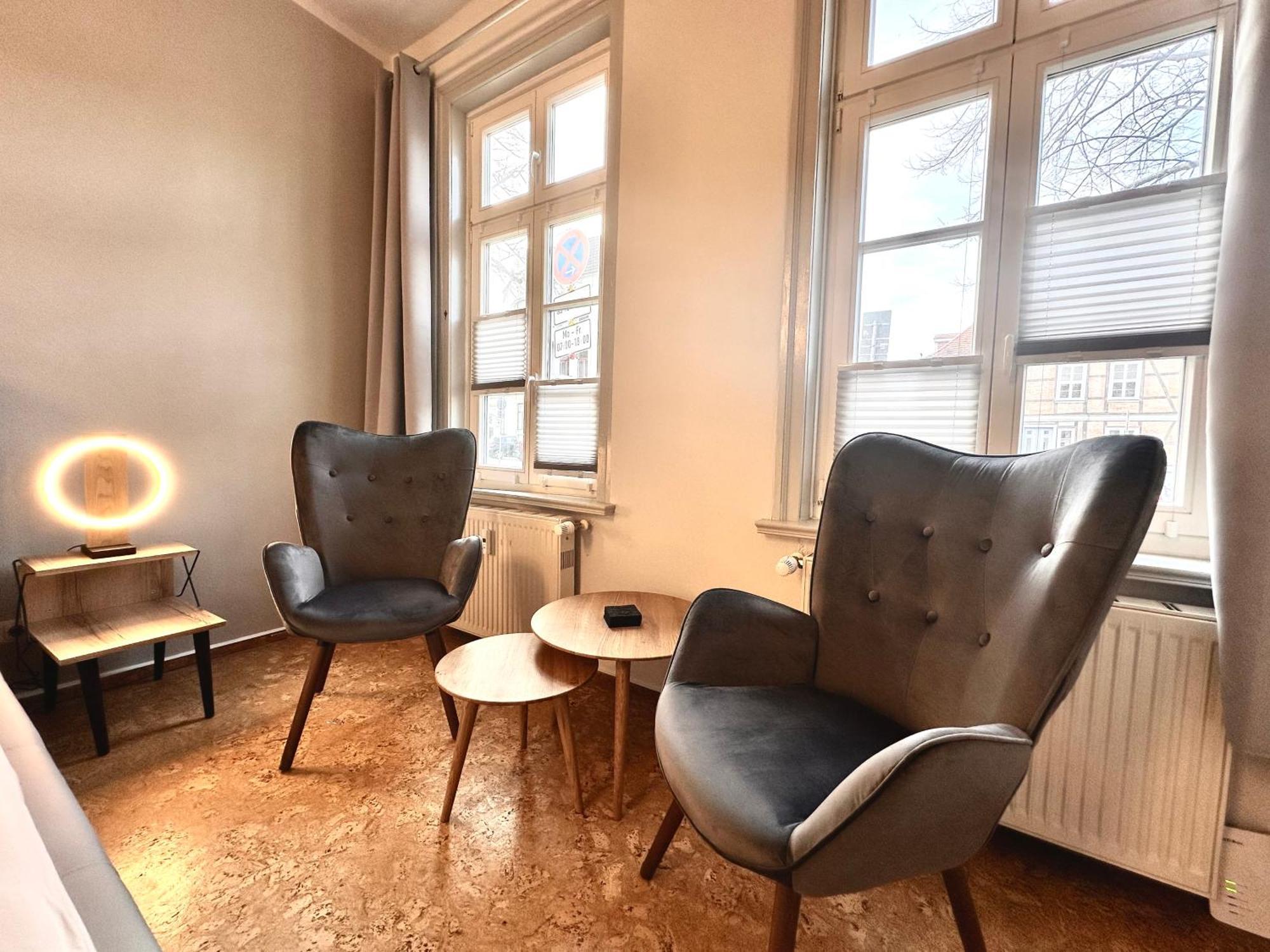 Ferienwohnung An Der Schelfkirche Schwerin  Buitenkant foto